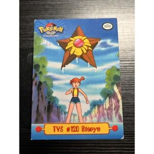 Pokémon TV5 #120 Staryu Card Topps TV Animation Edition Puzzle Non Holo